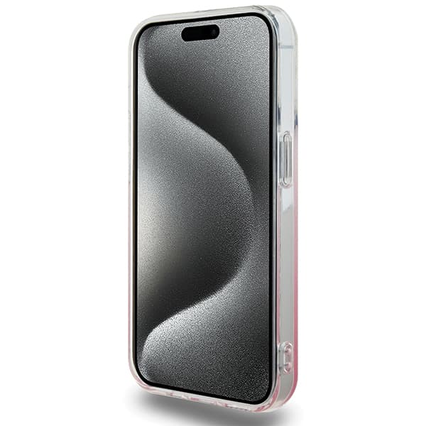 Hello Kitty IML Gradient Electrop Kitty Head-skal till iPhone 13 Pro Max, rosa