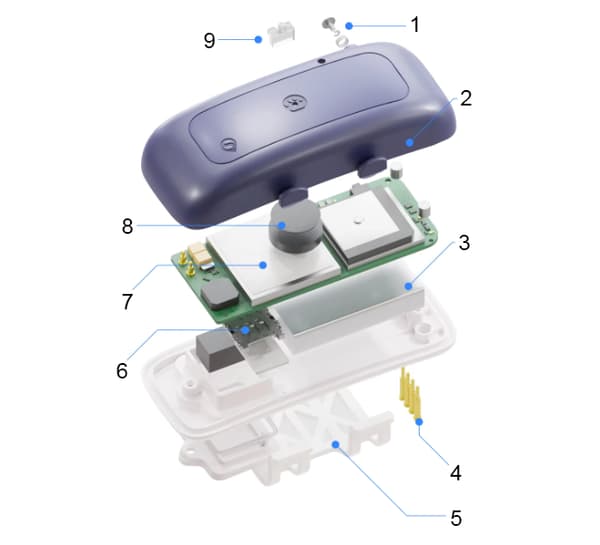 GPS-lokaliserare S26L 4G Rosa