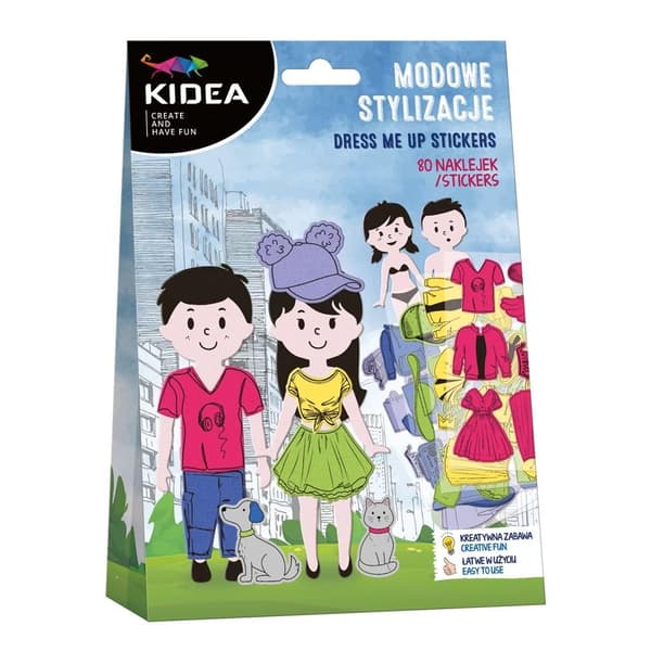 Muotityylit 80 KIDEA-tarraa