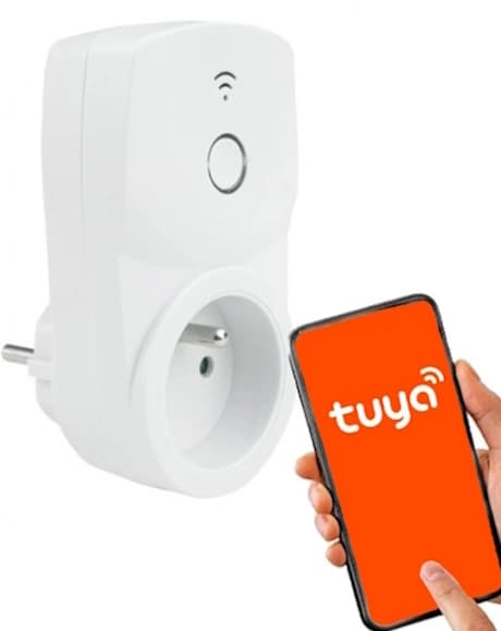 Smart Socket Enkelt Programmer WiFi Kontrol TUYA Ecolight