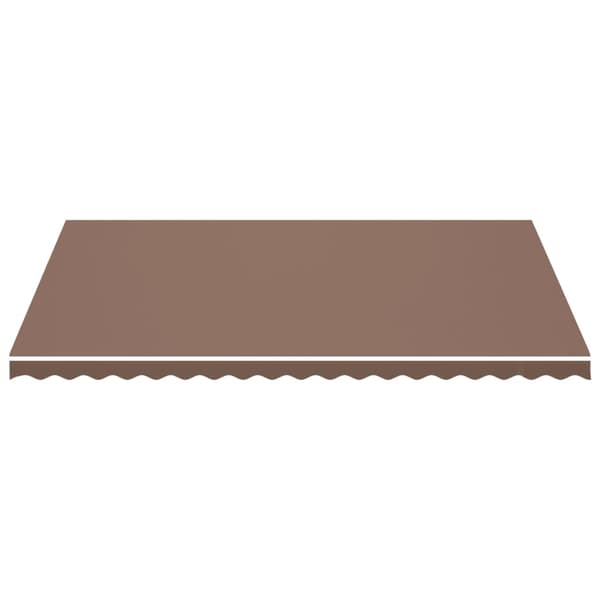 vidaXL Markistyg brun 5x3,5 m
