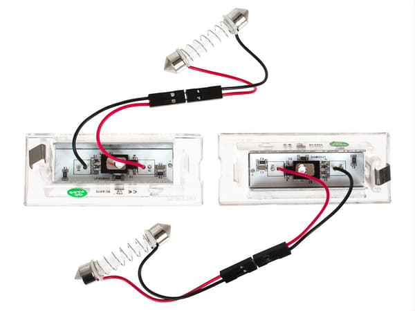 BMW X5 E53 X3 E83 LED nummerpladelygter 2 stk. sæt