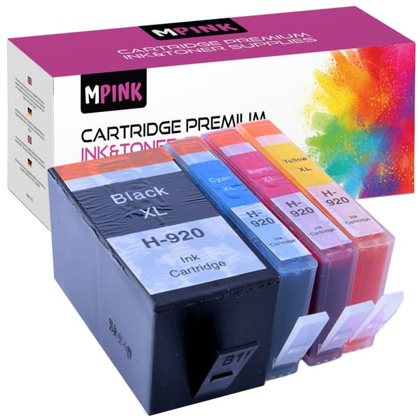4x blæk til HP GP-H920XL CMYK