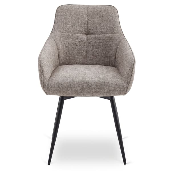 Polstret drejestol til stuen LARISA Cappuccino Modern