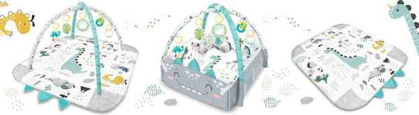 Ricokids Nessi interaktiv lekmatta 110 x 100 cm 7319