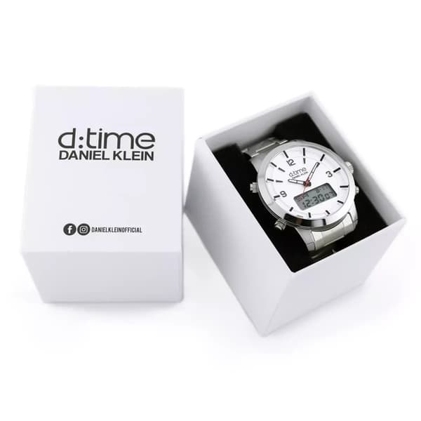 Herrklocka DANIEL KLEIN D:TIME 12641-1 (zl024a) med låda