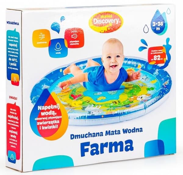 Oppustelig vandmåtte Farm stor