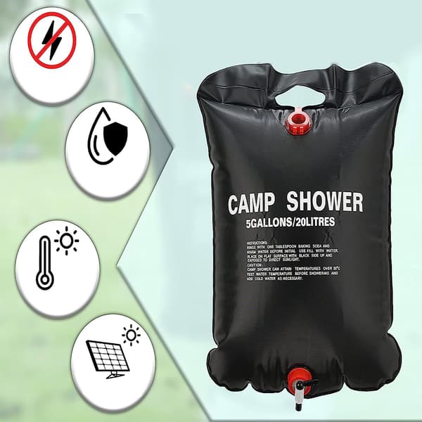BC Solar Camping Havebruser med 20 L Tank