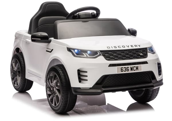 Land Rover Discovery DLS-K06 Vit batteridriven bil