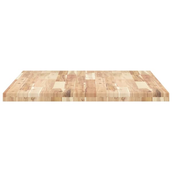 vidaXL rektangulær bordplade 100x80x4 cm massivt akacietræ