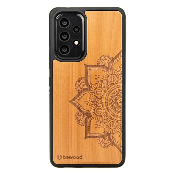 Træcover til Samsung Galaxy A73 5G MANDALA ÆBLETRÆ
