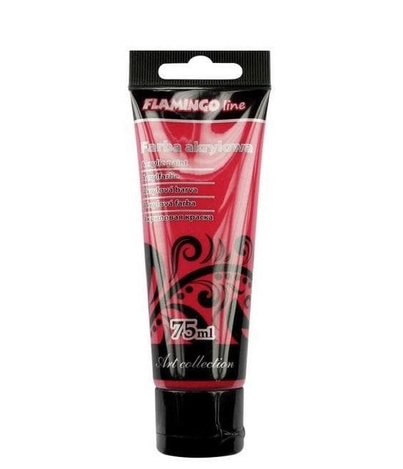 Akryylimaali 75ml 032 karmiini