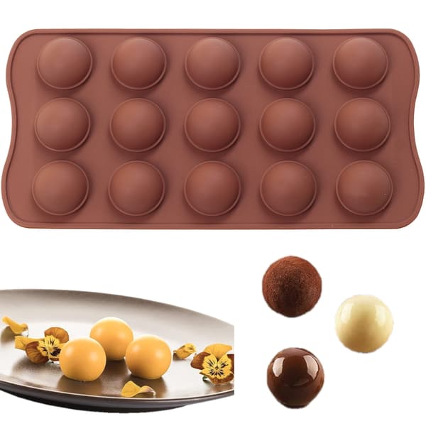 Silikoneform, chokoladeform, pralineform, isterningform, kugleform