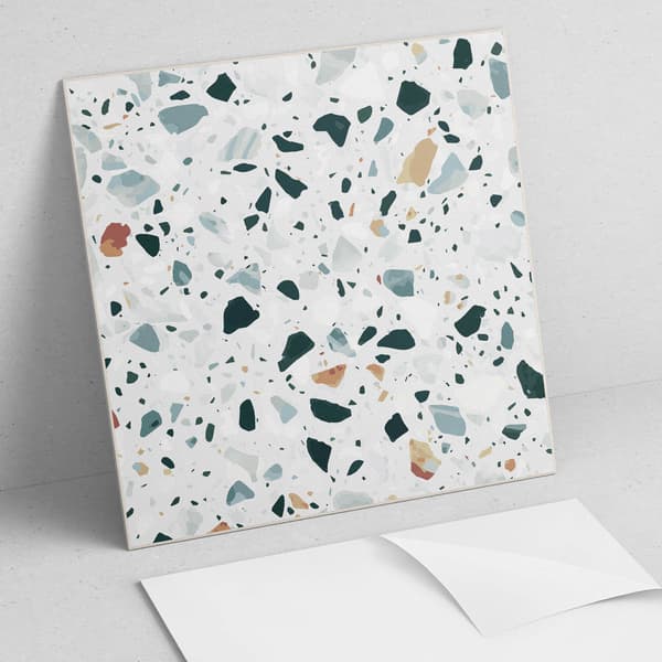 Vinylfliser med stenmønster til køkkenet 9x30x30 cm