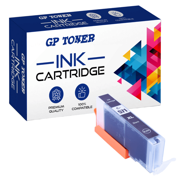Muste Canon GP-C571XL BK GP -tulostimelle