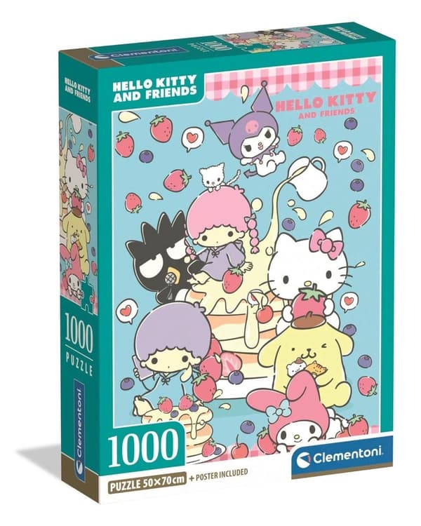 Hello Kitty 1000 brikkers puslespil