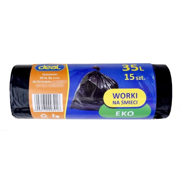 Sopsäckar 35L eco LD 15 st