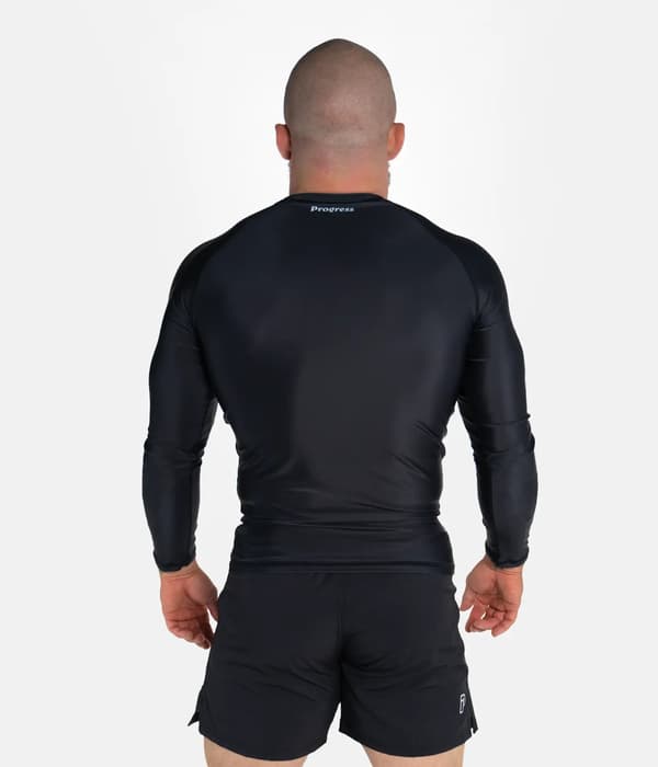 Progress Herr Rashguard Långärmad Academy Svart M