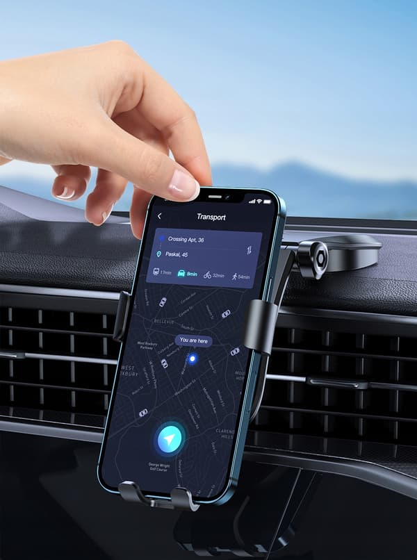 Miracase 3-i-1-mobiltelefonhållare för bilen