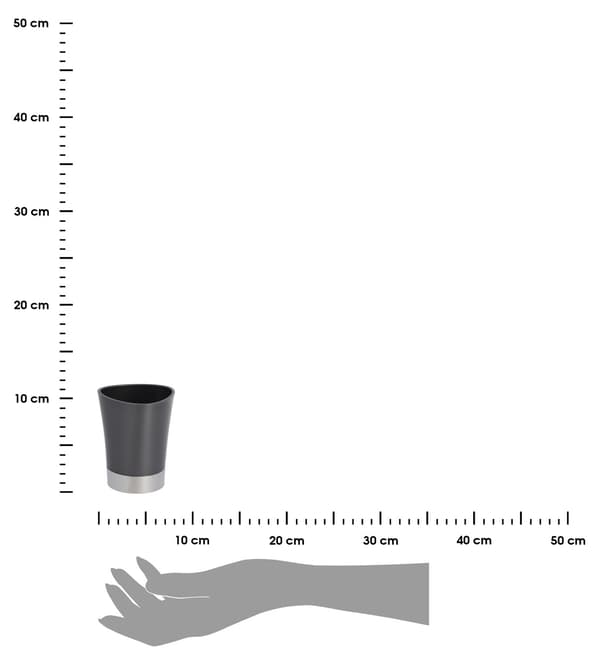 Cuesta grå badrumsmugg