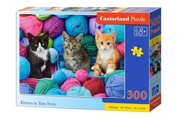 Pussel 300 Kattungar i Garnaffär CASTOR