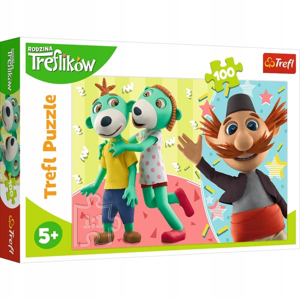 PUSSELSET X 2 TREFLIKI NUMMER + 100 BILAR TREFLIKI