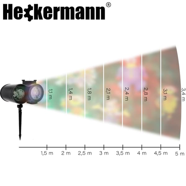Heckermann W1805 LED Juleprojektor