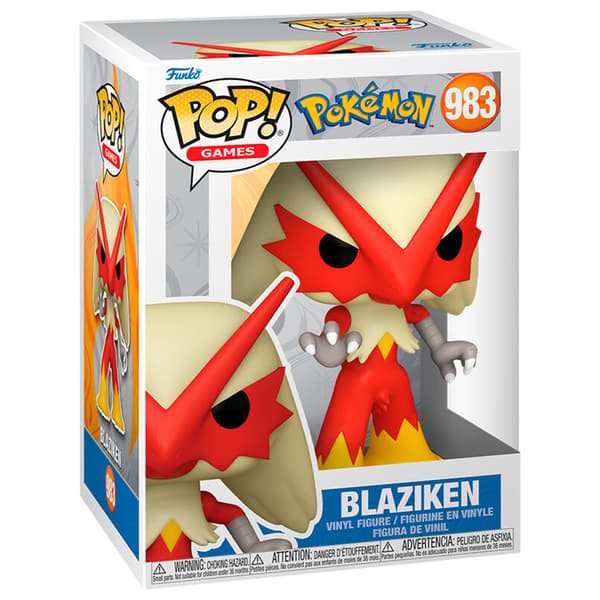 Funko POP Pokémon 983 Blaziken samlarfigur