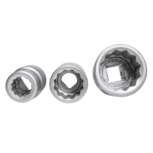 Krafthylsa 3/4" 19 mm 12-kant