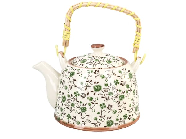 Keramisk elkedel med infuser