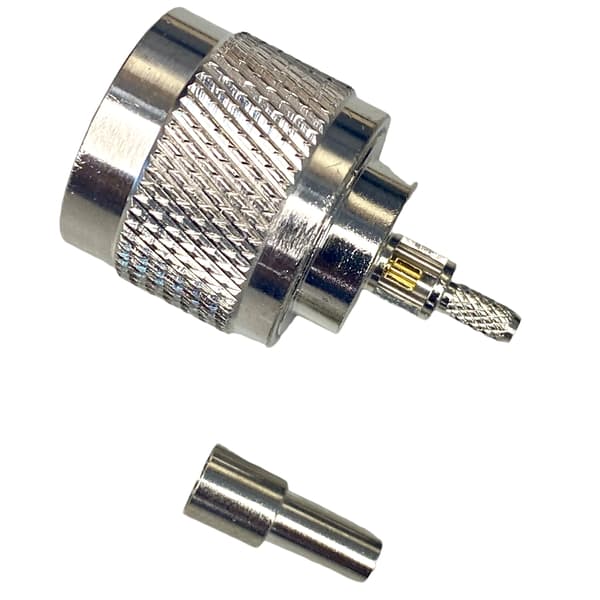 UHF PL hanstik til RG174 kabel