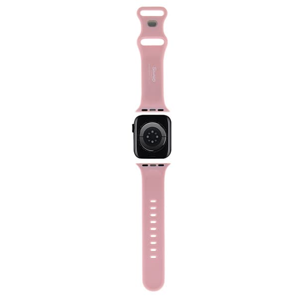Hello Kitty silikone rem Kitty Head til Apple Watch 38/40/41mm, pink