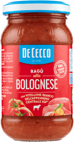 Bolognesesås 190g flaska - De Cecco