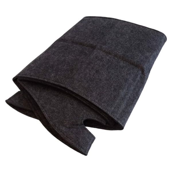 Huopakori polttopuille 72L harmaa