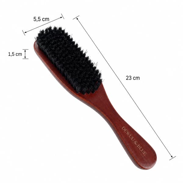 Premier Natural Boar Bristle Træ Udglattende Hårbørste