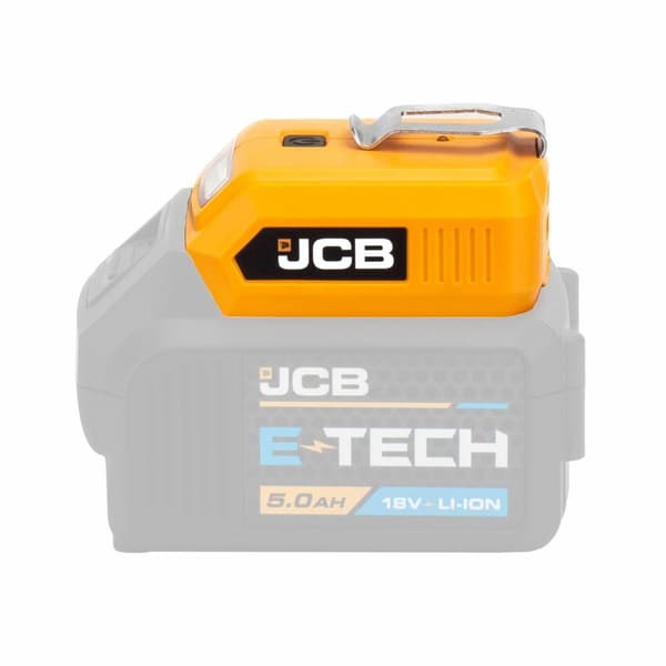USB-lataussovitin LED-taskulampulla