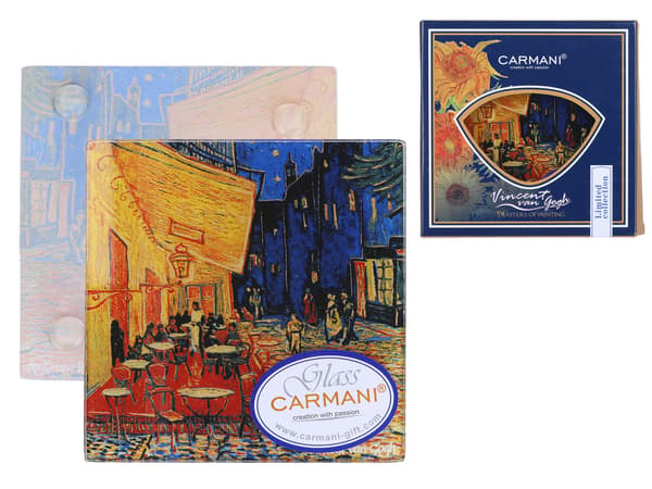 Coaster - V. van Gogh, Caféterrasse om natten (CARMANI)