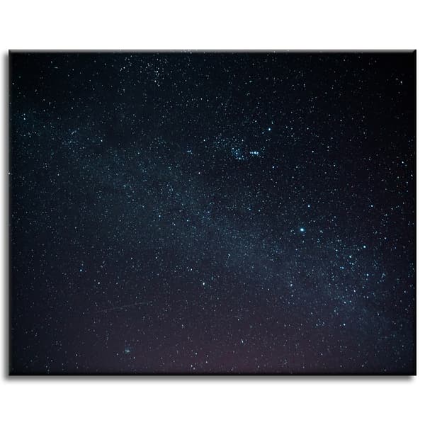 Lærredstryk Rumstjerner Himmel om natten 50x40 cm