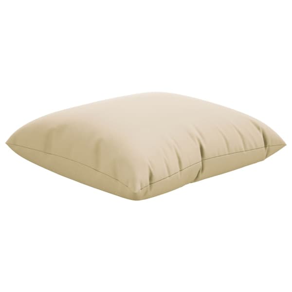vidaXL sofahynder, 4 stk., beige, 40x40 cm, stof