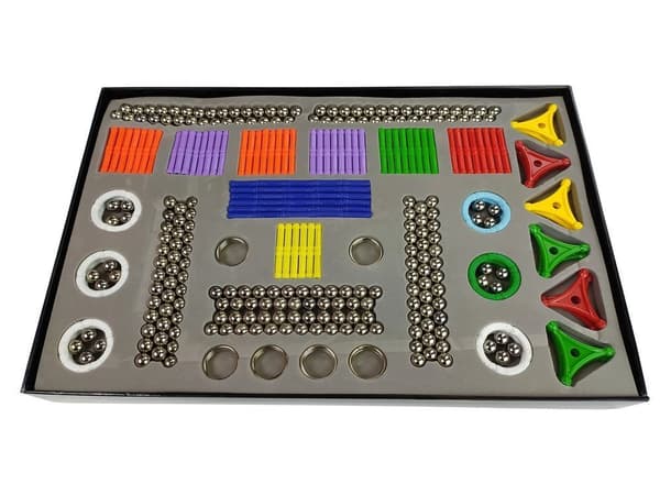 Magnastix Magnetiske Klodser Sæt 560 + Bræt