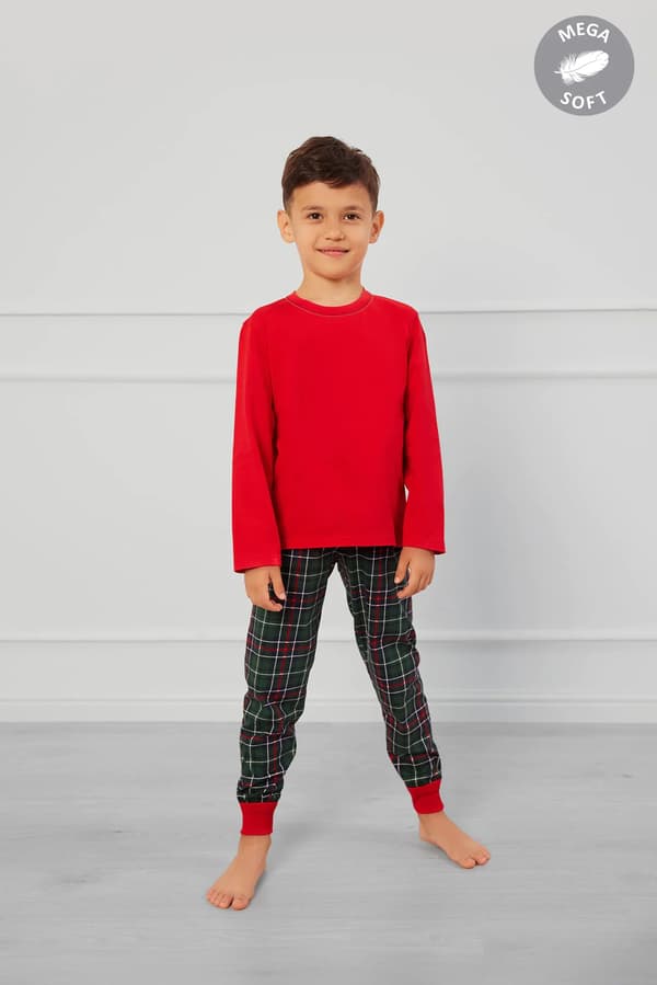 Fogo barnpyjamas långärmad, långbyxor 10 år