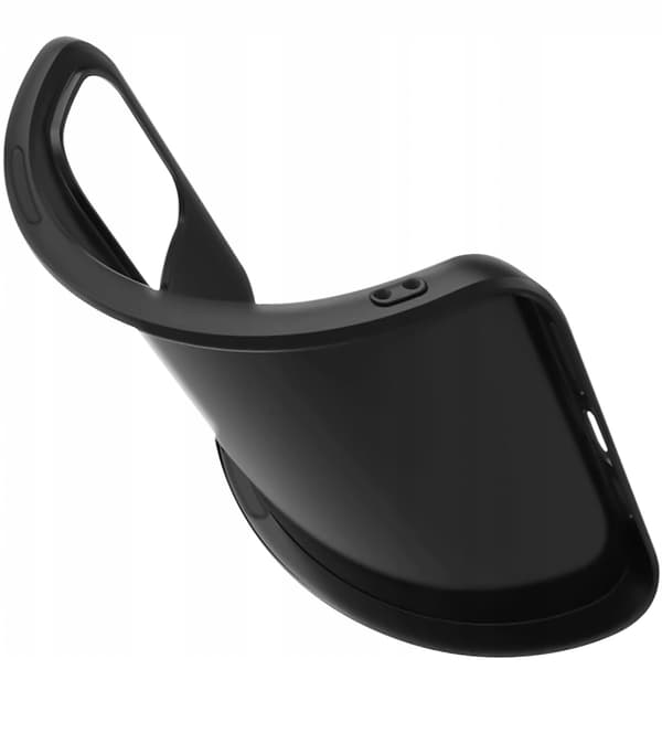 MAT SORT BAGSIDER til Apple iPhone 14 + 9H GLAS