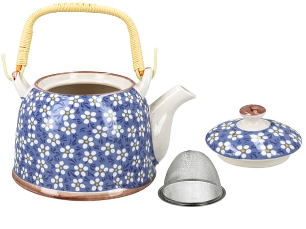Keramisk elkedel med infuser