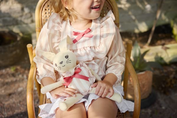 Elodie Details - Långärmad Haklapp - Candy Stripes
