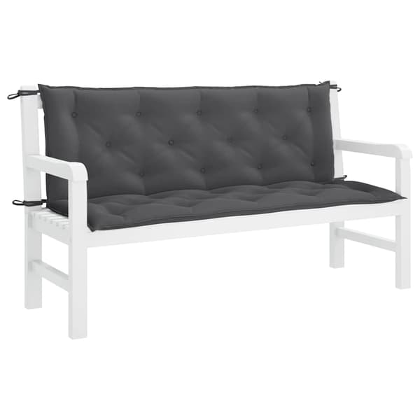 vidaXL Gungdyna, Antracit, 150 cm, Tyg