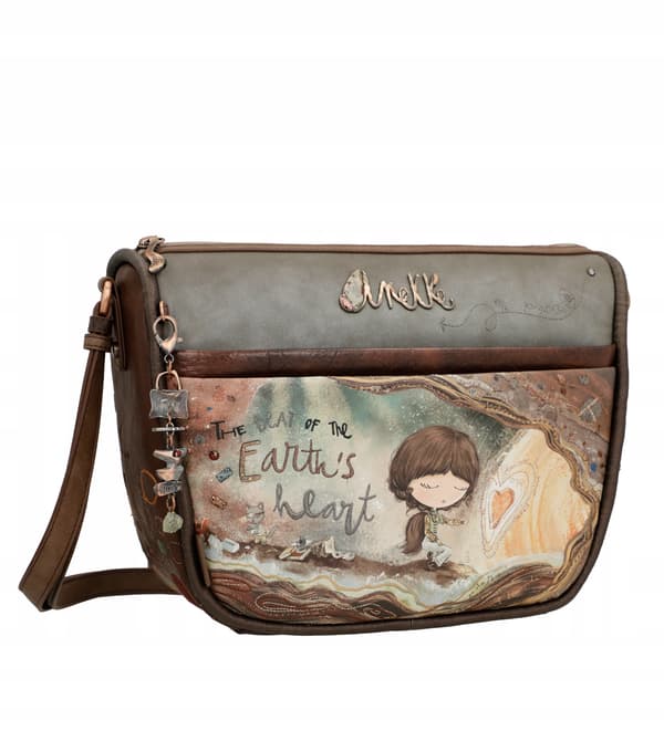 A83 Anekke Core Messenger Bag 39803-050 Earth Inside