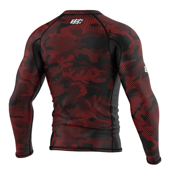 Herre langærmet rashguard HAVOC 2XL SORT