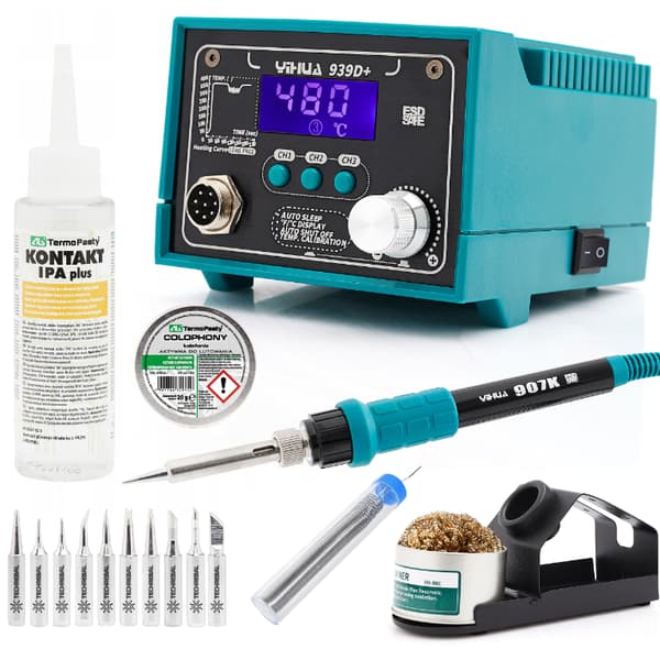 Yihua 939D+ KIT10 loddestationssæt