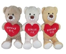 Bamse Jeg elsker dig 20 cm MIX