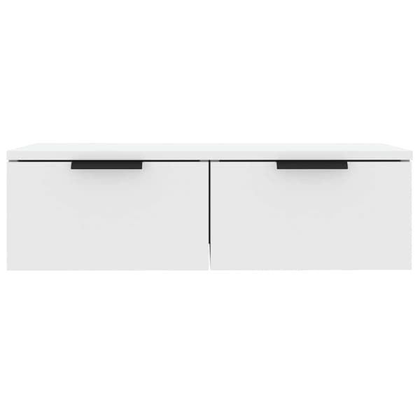 vidaXL Väggskåp, set om 2, vit, 68x30x20 cm
